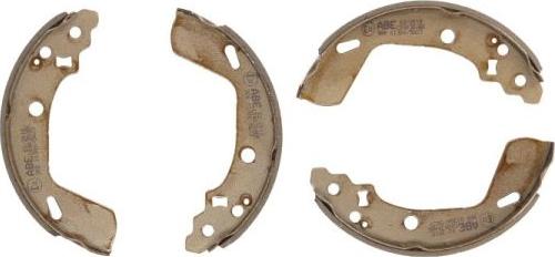 ABE C08030ABE - Комплект тормозных колодок, барабанные abcparts.ee