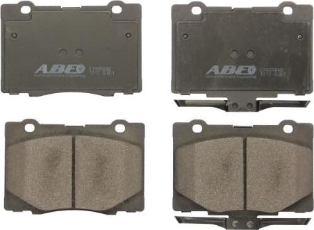 ABE C14054ABE - Тормозные колодки, дисковые, комплект abcparts.ee
