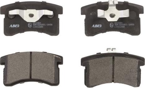 ABE C16010ABE - Тормозные колодки, дисковые, комплект abcparts.ee
