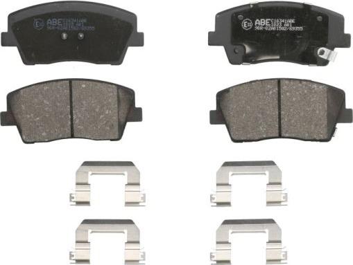 ABE C10341ABE - Тормозные колодки, дисковые, комплект abcparts.ee