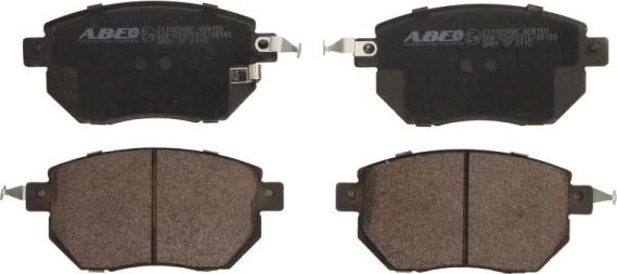 ABE C11093ABE - Тормозные колодки, дисковые, комплект abcparts.ee
