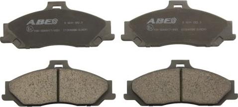 ABE C13048ABE - Тормозные колодки, дисковые, комплект abcparts.ee