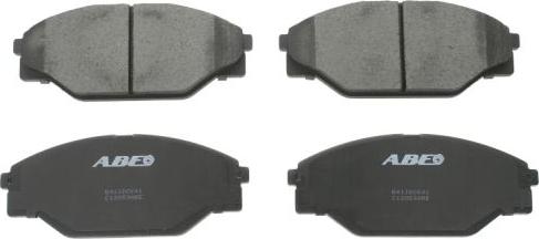 ABE C12053ABE - Тормозные колодки, дисковые, комплект abcparts.ee