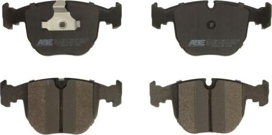 ABE C1B011ABE-P - Тормозные колодки, дисковые, комплект abcparts.ee