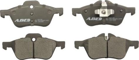 ABE C1B018ABE - Тормозные колодки, дисковые, комплект abcparts.ee