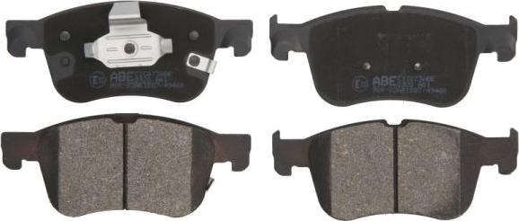 ABE C1G073ABE - Тормозные колодки, дисковые, комплект abcparts.ee