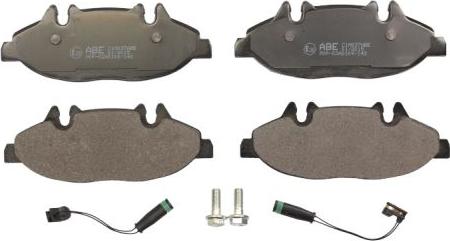 ABE C1M037ABE - Тормозные колодки, дисковые, комплект abcparts.ee
