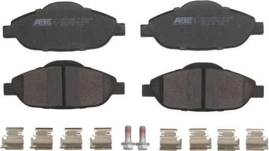 ABE C1P047ABE-P - Тормозные колодки, дисковые, комплект abcparts.ee