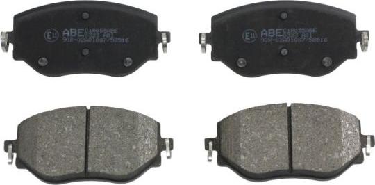 ABE C1R055ABE - Тормозные колодки, дисковые, комплект abcparts.ee