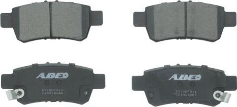 ABE C24018ABE - Тормозные колодки, дисковые, комплект abcparts.ee