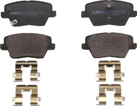 ABE C20516ABE - Тормозные колодки, дисковые, комплект abcparts.ee