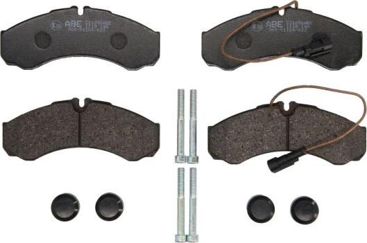 ABE C21056ABE - Тормозные колодки, дисковые, комплект abcparts.ee