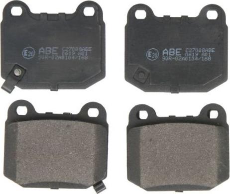 ABE C27008ABE - Тормозные колодки, дисковые, комплект abcparts.ee