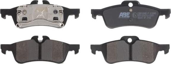ABE C2B018ABE-P - Тормозные колодки, дисковые, комплект abcparts.ee