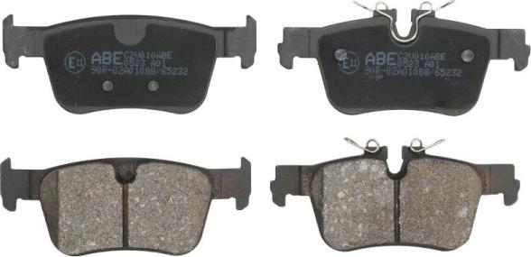 ABE C2V010ABE - Тормозные колодки, дисковые, комплект abcparts.ee