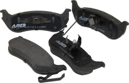 ABE C2Y011ABE - Тормозные колодки, дисковые, комплект abcparts.ee