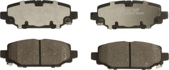 ABE C2Y036ABE - Тормозные колодки, дисковые, комплект abcparts.ee