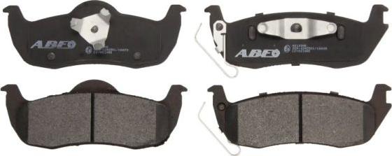 ABE C2Y021ABE - Тормозные колодки, дисковые, комплект abcparts.ee