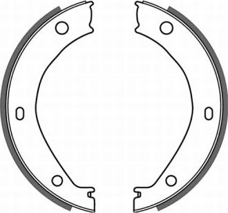 ABE CRB002ABE - Комплект тормозов, ручник, парковка abcparts.ee