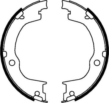 ABE CRX002ABE - Комплект тормозов, ручник, парковка abcparts.ee