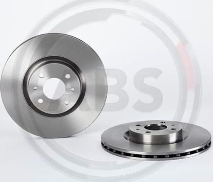 A.B.S. 09.9624.14 - Тормозной диск abcparts.ee