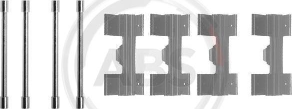 A.B.S. 0952Q - Комплектующие для колодок дискового тормоза abcparts.ee