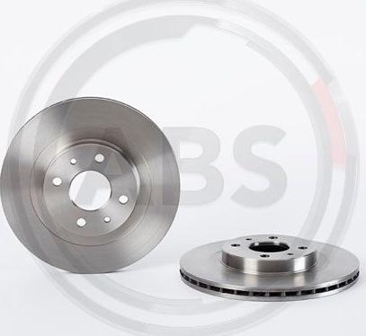 A.B.S. 09.8903.14 - Тормозной диск abcparts.ee