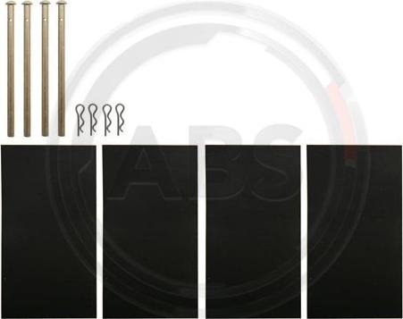 A.B.S. 0983Q - Комплектующие для колодок дискового тормоза abcparts.ee