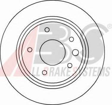 A.B.S. 16999 OE - Тормозной диск abcparts.ee