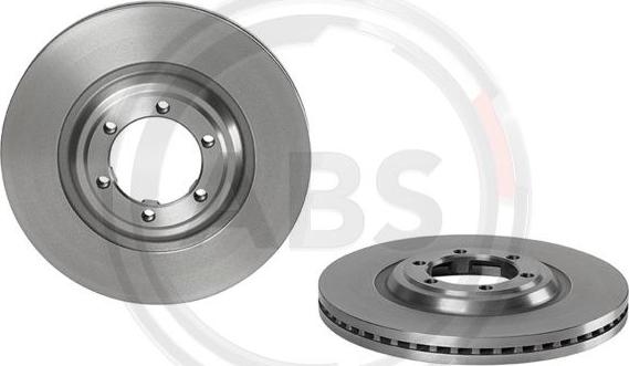 A.B.S. 09.C244.10 - Тормозной диск abcparts.ee