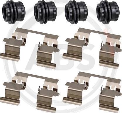 A.B.S. 1996Q - Комплектующие для колодок дискового тормоза abcparts.ee