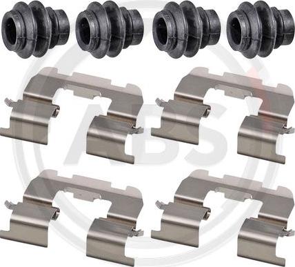 A.B.S. 1939Q - Комплектующие для колодок дискового тормоза abcparts.ee