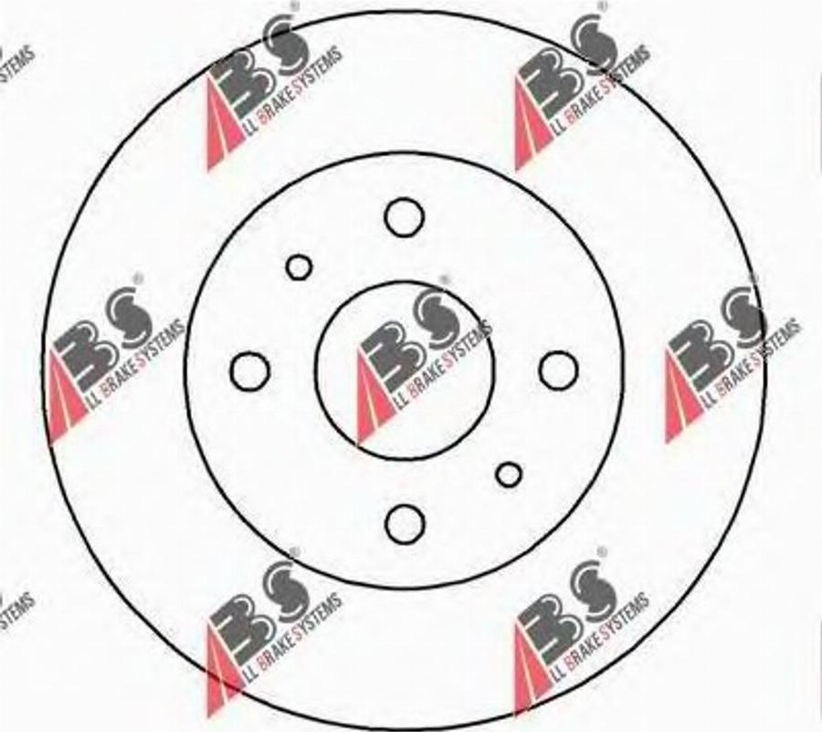 A.B.S. 15027 - Тормозной диск abcparts.ee
