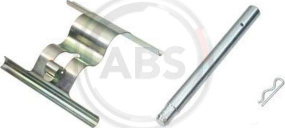 A.B.S. 1660Q - Комплектующие для колодок дискового тормоза abcparts.ee