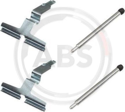 A.B.S. 1602Q - Комплектующие для колодок дискового тормоза abcparts.ee