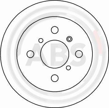 A.B.S. 16199 - Тормозной диск abcparts.ee