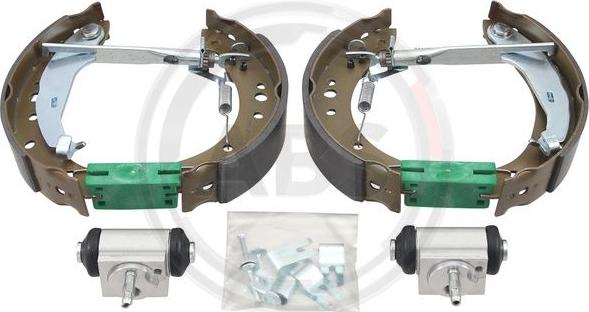 A.B.S. 111523 - Комплект тормозных колодок, барабанные abcparts.ee