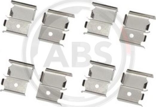 A.B.S. 1855Q - Комплектующие для колодок дискового тормоза abcparts.ee