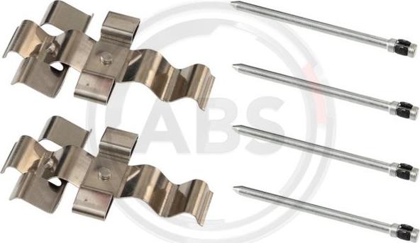 A.B.S. 1852Q - Комплектующие для колодок дискового тормоза abcparts.ee