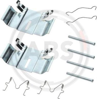 A.B.S. 1836Q - Комплектующие для колодок дискового тормоза abcparts.ee