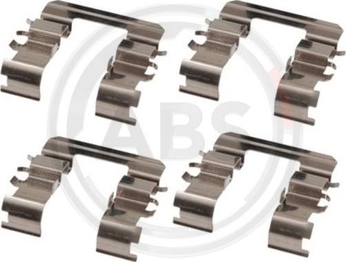 A.B.S. 1831Q - Комплектующие для колодок дискового тормоза abcparts.ee