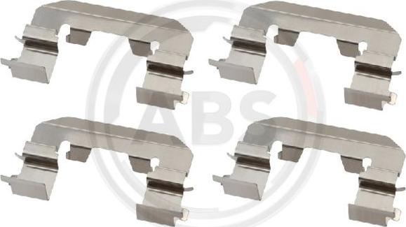 A.B.S. 1824Q - Комплектующие для колодок дискового тормоза abcparts.ee