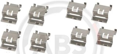 A.B.S. 1874Q - Комплектующие для колодок дискового тормоза abcparts.ee