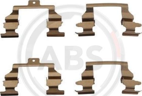 A.B.S. 1291Q - Комплектующие для колодок дискового тормоза abcparts.ee