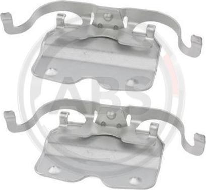 A.B.S. 1759Q - Комплектующие для колодок дискового тормоза abcparts.ee