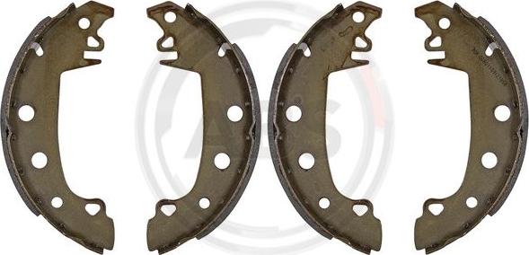 A.B.S. 8878 - Комплект тормозных колодок, барабанные abcparts.ee