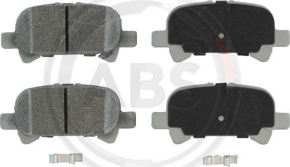 A.B.S. 35417 - Тормозные колодки, дисковые, комплект abcparts.ee