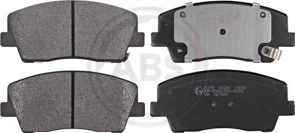 A.B.S. 35199 - Тормозные колодки, дисковые, комплект abcparts.ee