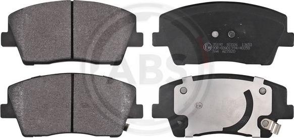 A.B.S. 35197 - Тормозные колодки, дисковые, комплект abcparts.ee