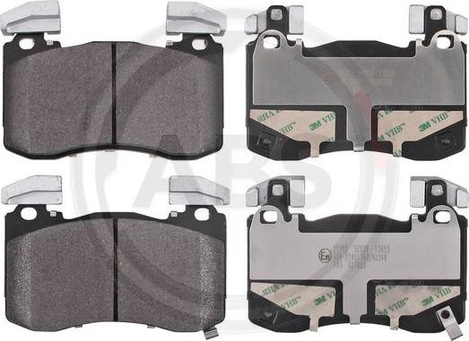 A.B.S. 35202 - Тормозные колодки, дисковые, комплект abcparts.ee